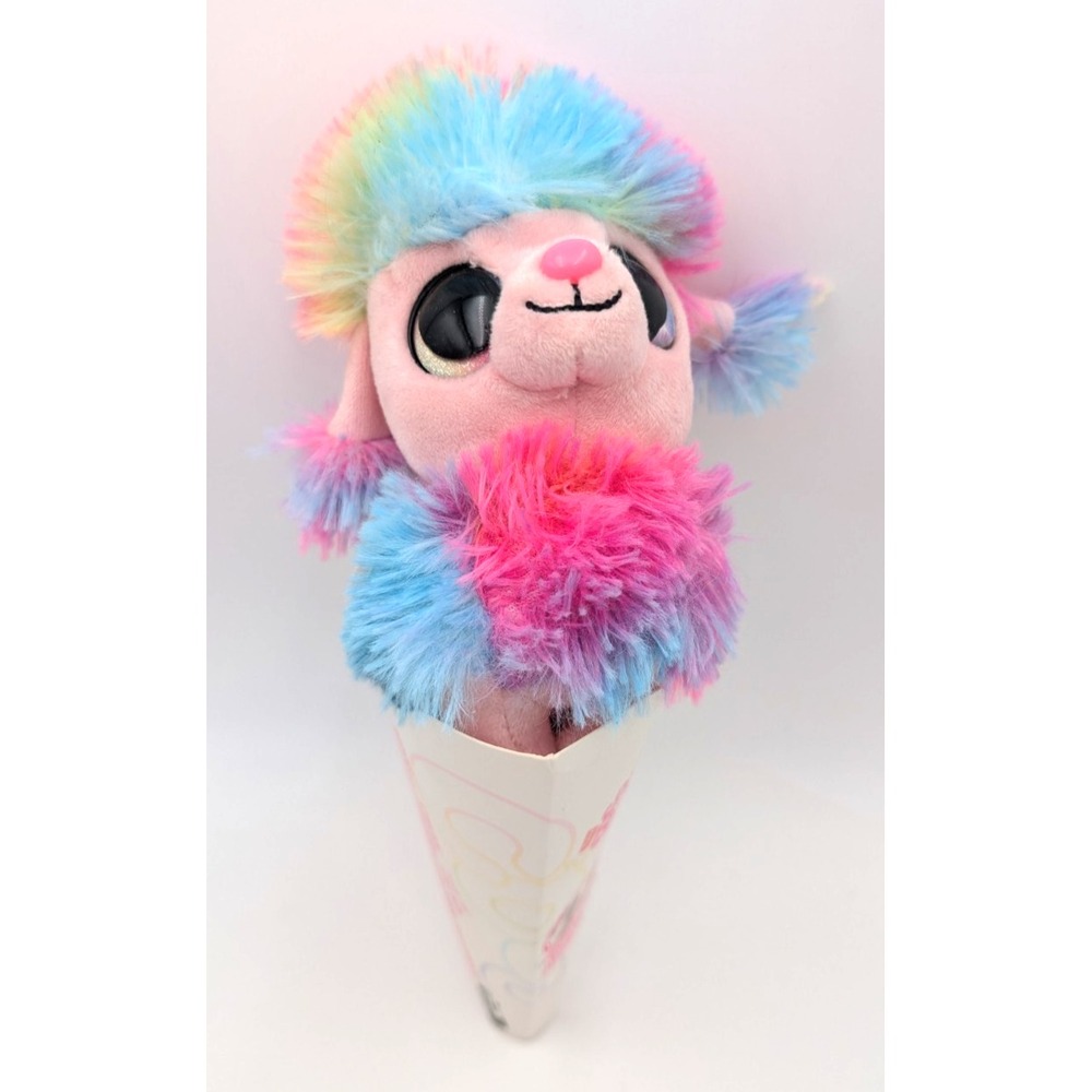 Zuru Coco Surprise Rainbow Collection Splash the poodle Plush